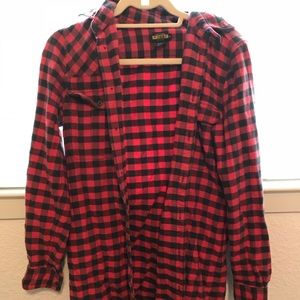 Plaid t-shirt dress